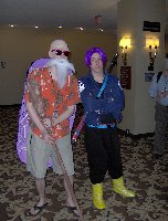 Master Roshi and Trunks