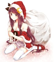 yande.re 288884 christmas patchouli_knowledge tagme thighhighs touhou.jpg