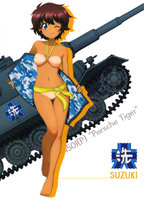 yande.re 404796 bikini girls_und_panzer silhouette suzuki_(girls_und_panzer) swimsuits.jpg