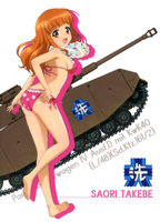 yande.re 404836 ass bikini girls_und_panzer silhouette swimsuits takebe_saori.jpg