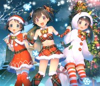 yande.re 340020 akagi_miria christmas dress fukuyama_mai sasaki_chie teiryoku_lolita the_idolm@ster the_idolm@ster_cinderella_girls thighhighs.jpg