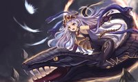 yande.re 337024 bodysuit eruthika granblue_fantasy medusa_(shingeki_no_bahamut) monster_girl pointy_ears shingeki_no_bahamut.jpg