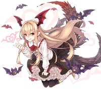 yande.re 363734 gothic_lolita granblue_fantasy lolita_fashion namake pointy_ears tail vampy_(granblue_fantasy) wings.jpg