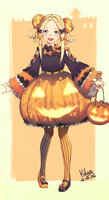 yande.re 491382 abigail_williams_(fate_grand_order) fate_grand_order halloween heels pantyhose vchan.jpg