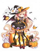 yande.re 643518 animal_ears halloween heels stockings tagme thighhighs witch-1.jpg