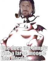 Ride a large Moogle into Mordor.jpg