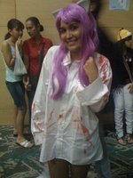 A girl from my old cosplay group as Lucy, from Elfen Lied.