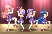 moe 163024 cheerleader hiiragi_kagami hiiragi_tsukasa izumi_konata lucky_star megane tagme takara_miyuki.jpg