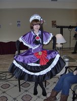 Not 100% sure, but I believe one of the witches from Umineko no Naku Koro ni .