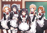 moe 180326 akiyama_mio animal_ears garter hirasawa_yui k-on! kotobuki_tsumugi maid nakano_azusa nardack nekomimi tainaka_ritsu thighhighs.jpg