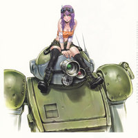 moe 151657 cleavage mecha thighhighs votoms yamashita_shunya.jpg (1014.72 KiB) Viewed 21321 times He should really like this one......