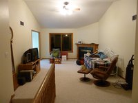 Living room, my daughter Naomi is camping out there
