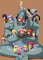 Try to guess the characters....... I know Alphonse