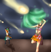 Raffaello and Vanille © Square Enix