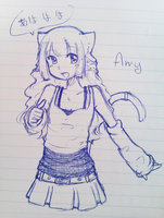 Amy (c) me and my friend