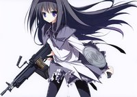 moe 193748 akemi_homura crease gun mahou_shoujo_madoka_magica pantyhose suzuri tennenseki_1 (Custom).jpg