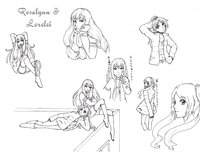 Rosalynn and Lorelei (c) me