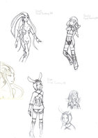 Shiva, Penlo and Mjrn (c) Square-Enix