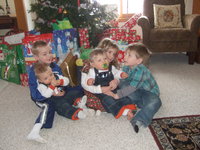 Koen and Ryker, Leilani with William and Keoni.