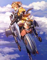 This is the picture my son bought me. It's from the new Last Exile anime series.