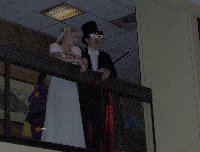 Princess Serenity and Tuxedo Kamen.