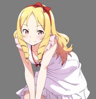 yande.re 390107 dress eromanga-sensei no_bra pajama tagme transparent_png yamada_elf.jpg