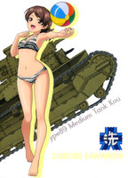 yande.re 404804 bikini girls_und_panzer kawanishi_shinobu silhouette swimsuits.jpg