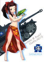 yande.re 404826 bikini cleavage girls_und_panzer gun saemonza see_through silhouette swimsuits.jpg