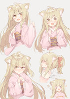 yande.re 429646 animal_ears kimono konohana_kitan makiss012_ak nekomimi yuzu_(konohana_kitan).jpg