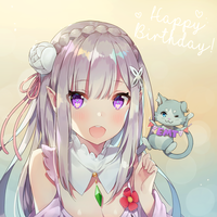 __emilia_and_puck_re_zero_kara_hajimeru_isekai_seikatsu_drawn_by_ayamy__3dc23f93d498c577de6f4662acdf5d6c.png