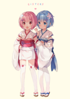 __ram_and_rem_re_zero_kara_hajimeru_isekai_seikatsu_drawn_by_hitsukuya__265a9434e5a3f3e9c460d45957891032.png