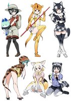 yande.re 420715 animal_ears heterochromia kemono_friends pantyhose tagme tail thighhighs weapon-1.jpg