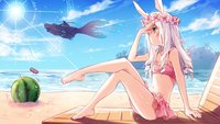 yande.re 326101 animal_ears bikini bunny_ears cleavage elin feet killian swimsuits tera_online wallpaper.jpg