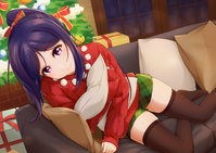 yande.re 503287 christmas love_live!_sunshine!! matsuura_kanan prbili sweater thighhighs.jpg