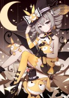 yande.re 666063 benghuai_xueyuan bronya_zaychik halloween heels honkai_impact poinia thighhighs witch.jpg