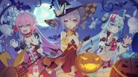 yande.re 599440 bandages benghuai_xueyuan bloomers bronya_zaychik dress halloween honkai_impact liliya_olenyeva maid torn_clothes weapon wings witch wubaiye_zhu.jpg