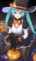 yande.re 584295 bibboss39 halloween hatsune_miku neko pantyhose vocaloid witch.jpg