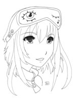 Kaigara wearing Yuri's outfit (from Karas) .. sorta C: I made some adjustments ^^
