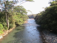 The Sarapiqui river, we went rafting on a portion of this river. We had a great time.
