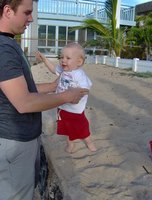 Devin on the beach