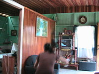 a bit blurry, but the inside of their house